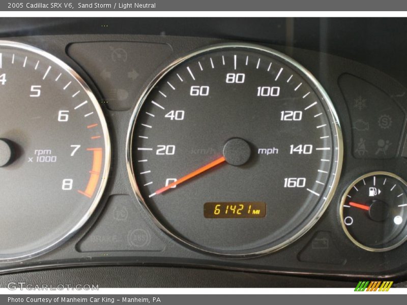 Sand Storm / Light Neutral 2005 Cadillac SRX V6