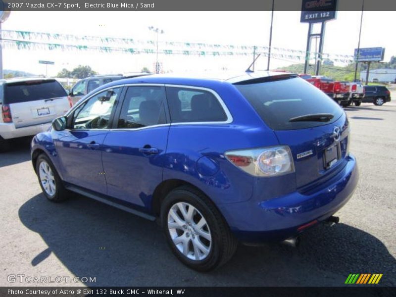 Electric Blue Mica / Sand 2007 Mazda CX-7 Sport