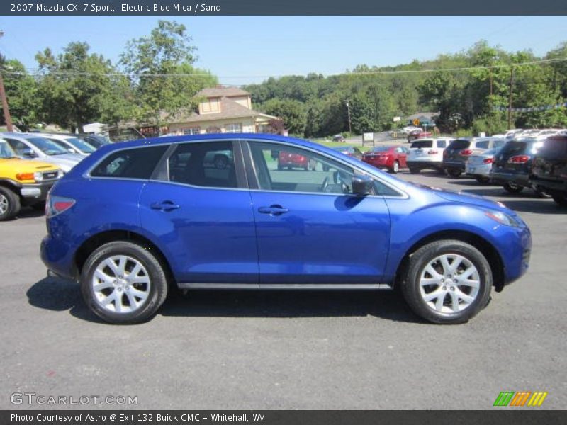 Electric Blue Mica / Sand 2007 Mazda CX-7 Sport