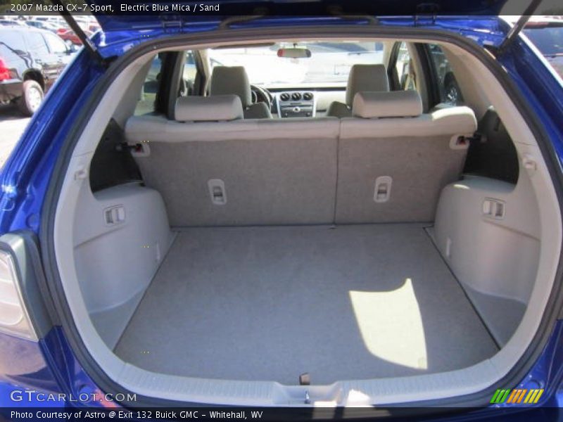 Electric Blue Mica / Sand 2007 Mazda CX-7 Sport