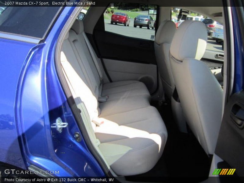 Electric Blue Mica / Sand 2007 Mazda CX-7 Sport