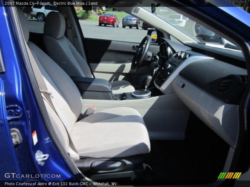 Electric Blue Mica / Sand 2007 Mazda CX-7 Sport
