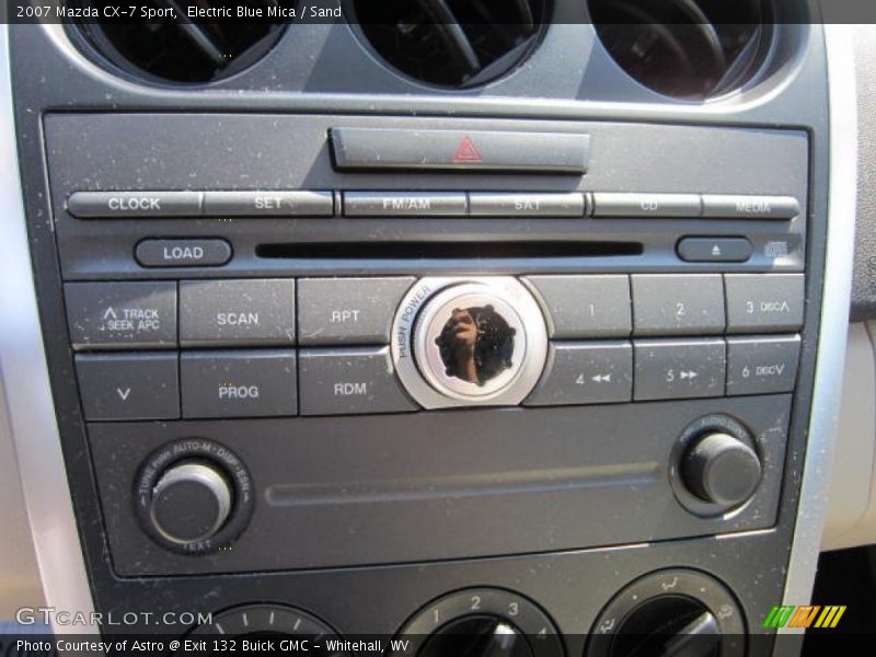 Electric Blue Mica / Sand 2007 Mazda CX-7 Sport