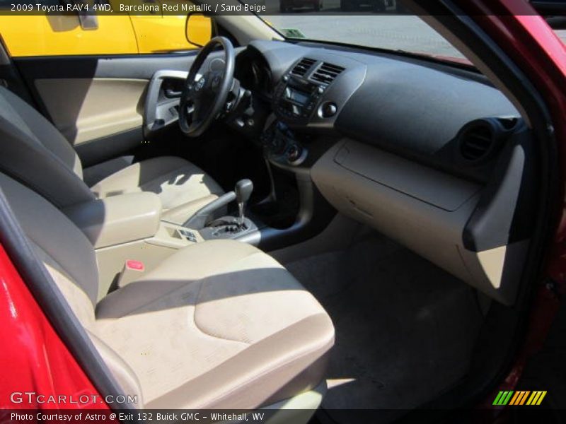 Barcelona Red Metallic / Sand Beige 2009 Toyota RAV4 4WD