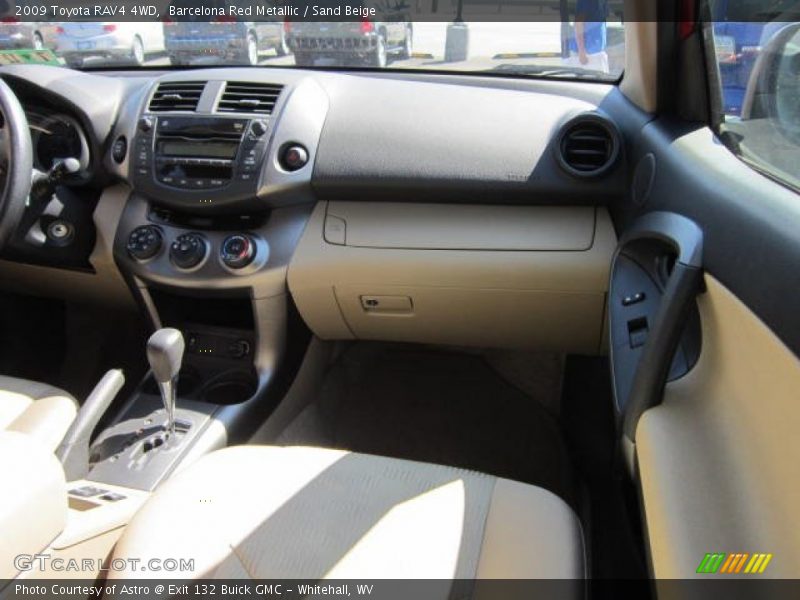 Barcelona Red Metallic / Sand Beige 2009 Toyota RAV4 4WD