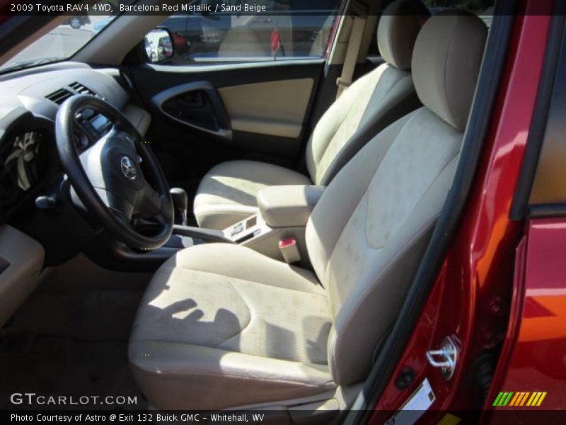Barcelona Red Metallic / Sand Beige 2009 Toyota RAV4 4WD
