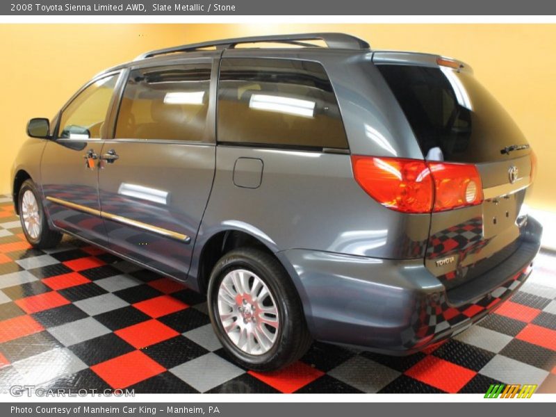 Slate Metallic / Stone 2008 Toyota Sienna Limited AWD