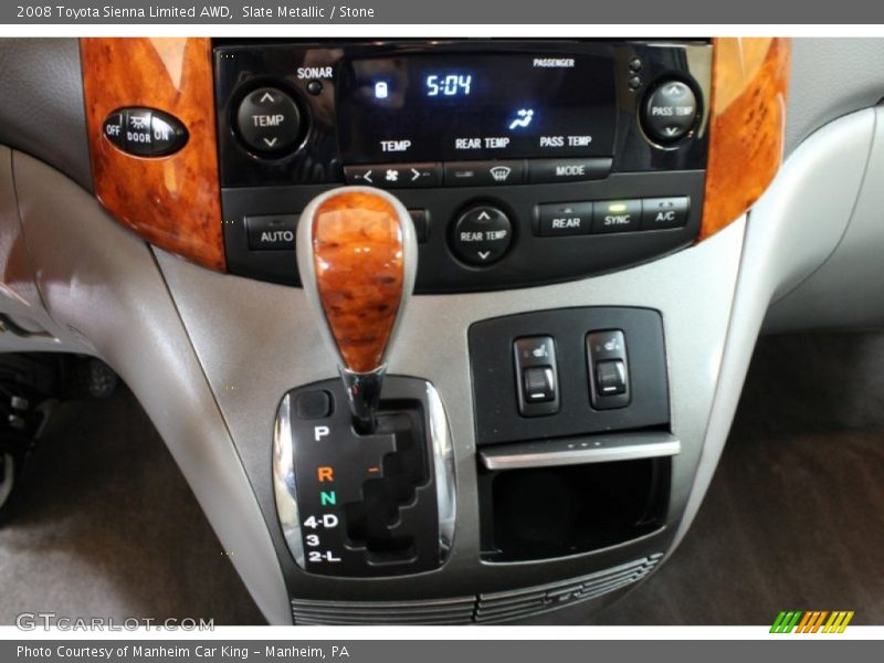Slate Metallic / Stone 2008 Toyota Sienna Limited AWD