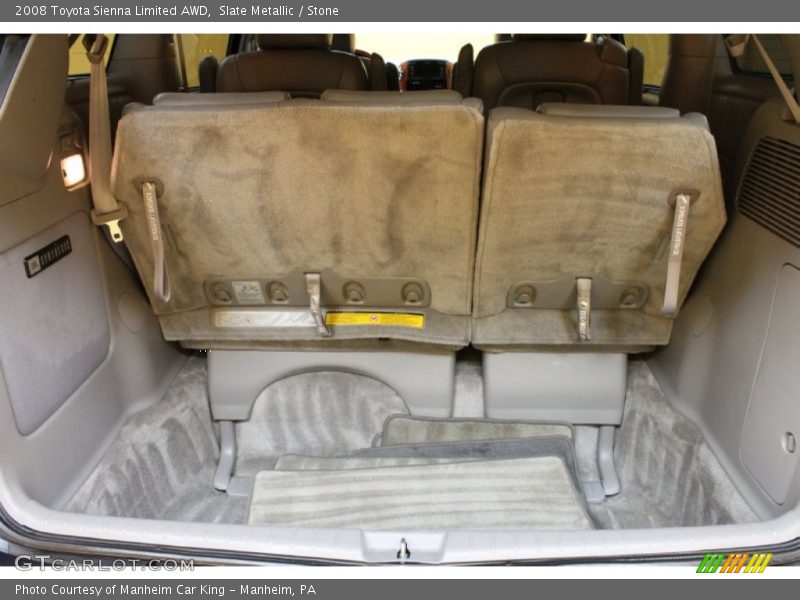 Slate Metallic / Stone 2008 Toyota Sienna Limited AWD