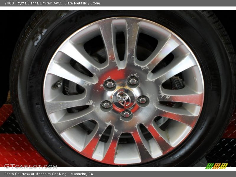 Slate Metallic / Stone 2008 Toyota Sienna Limited AWD