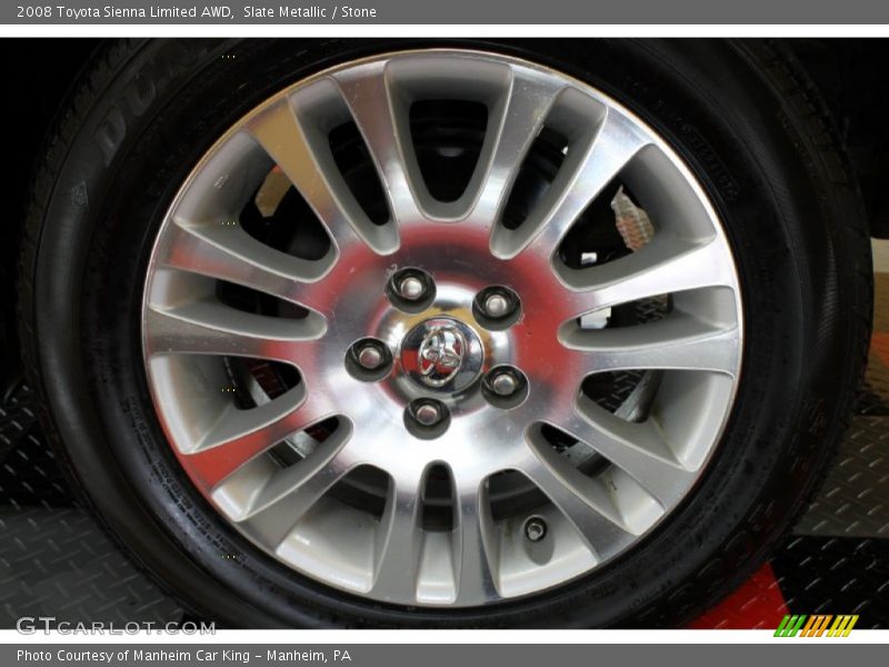 Slate Metallic / Stone 2008 Toyota Sienna Limited AWD
