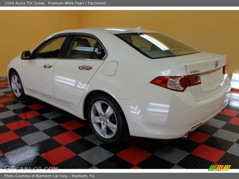 Premium White Pearl / Parchment 2009 Acura TSX Sedan
