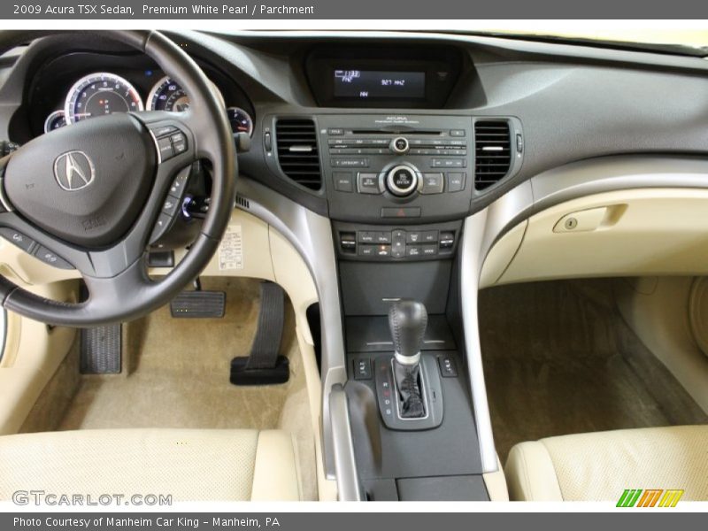 Premium White Pearl / Parchment 2009 Acura TSX Sedan