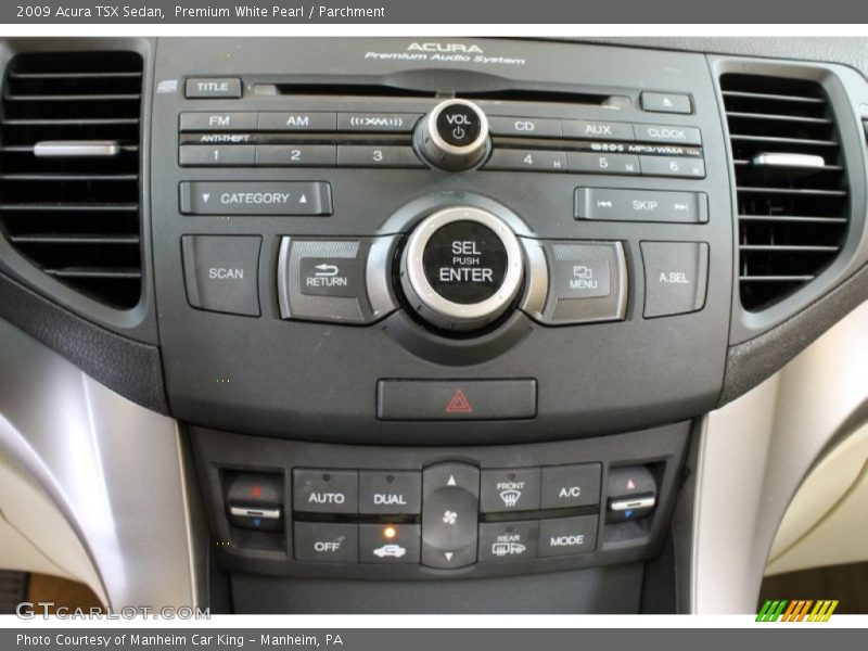 Premium White Pearl / Parchment 2009 Acura TSX Sedan