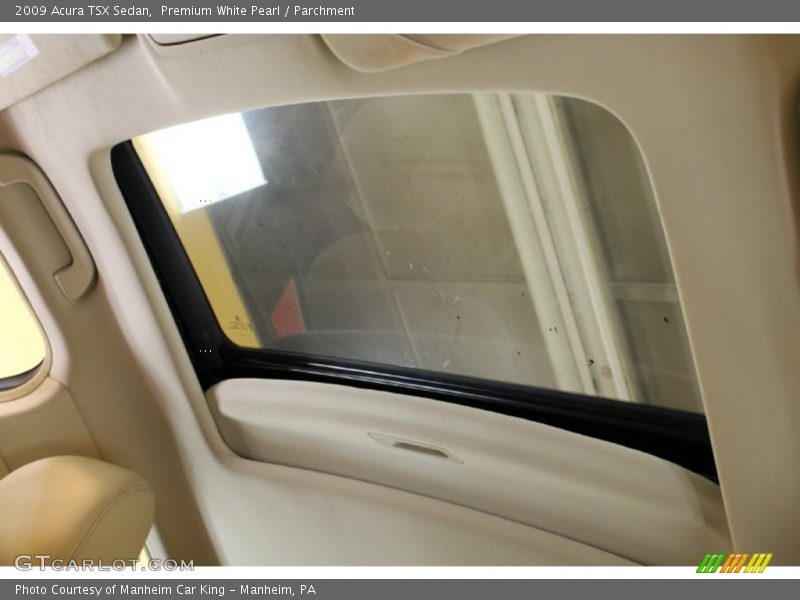 Premium White Pearl / Parchment 2009 Acura TSX Sedan