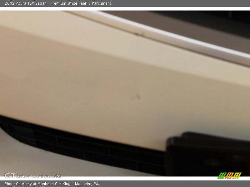 Premium White Pearl / Parchment 2009 Acura TSX Sedan
