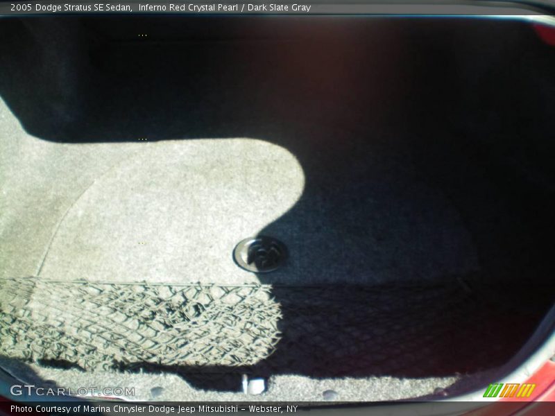 Inferno Red Crystal Pearl / Dark Slate Gray 2005 Dodge Stratus SE Sedan