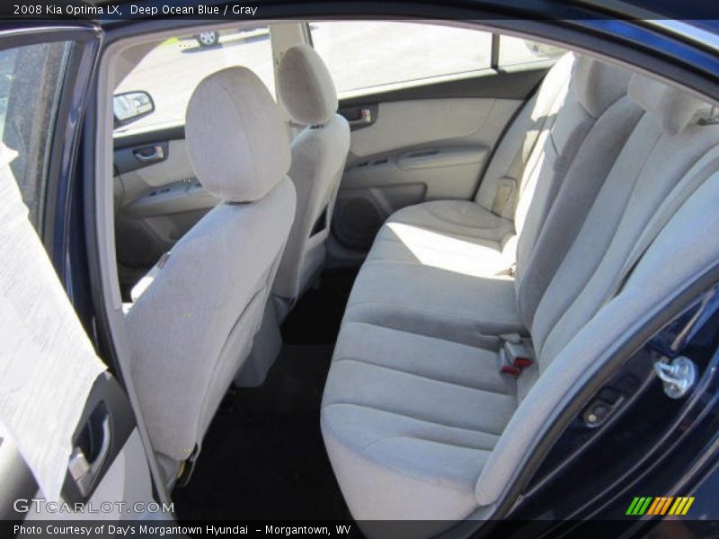 Deep Ocean Blue / Gray 2008 Kia Optima LX