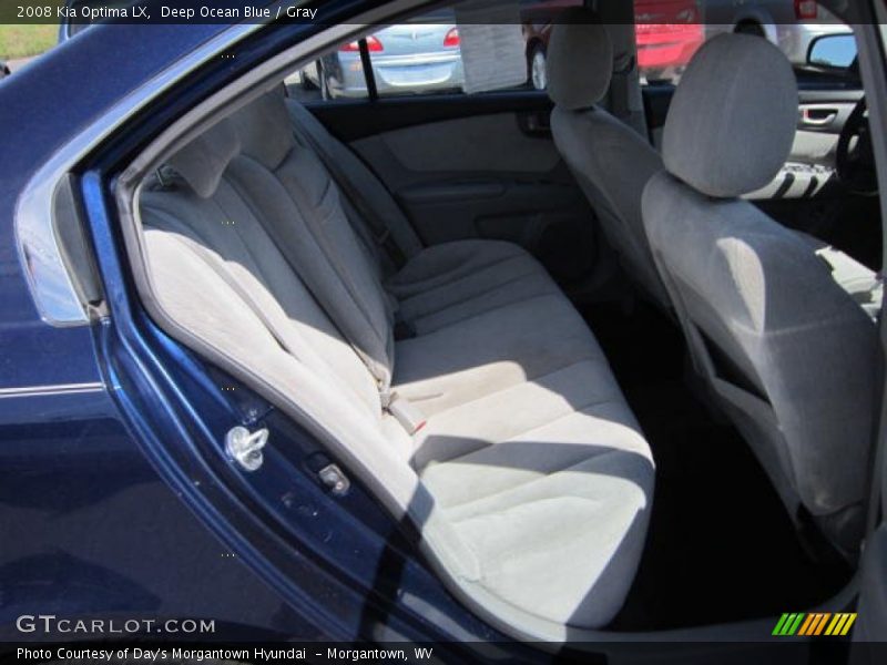 Deep Ocean Blue / Gray 2008 Kia Optima LX