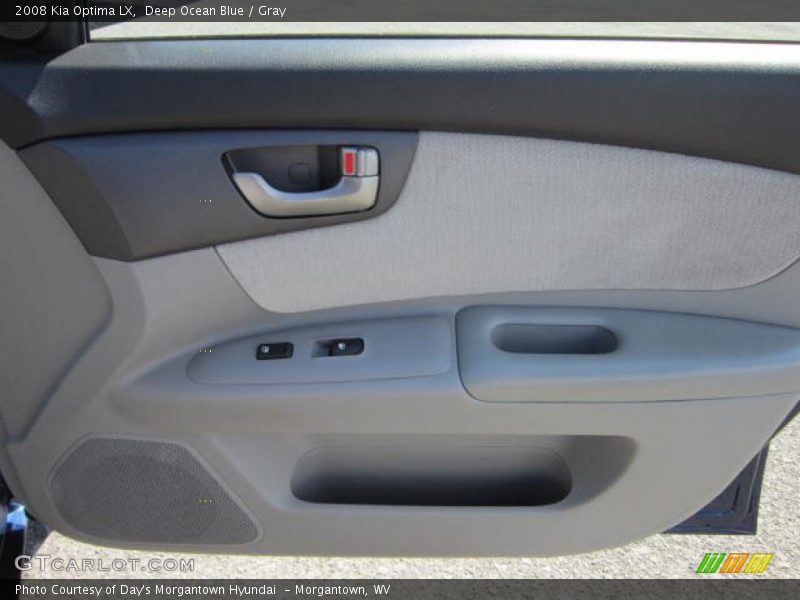 Deep Ocean Blue / Gray 2008 Kia Optima LX