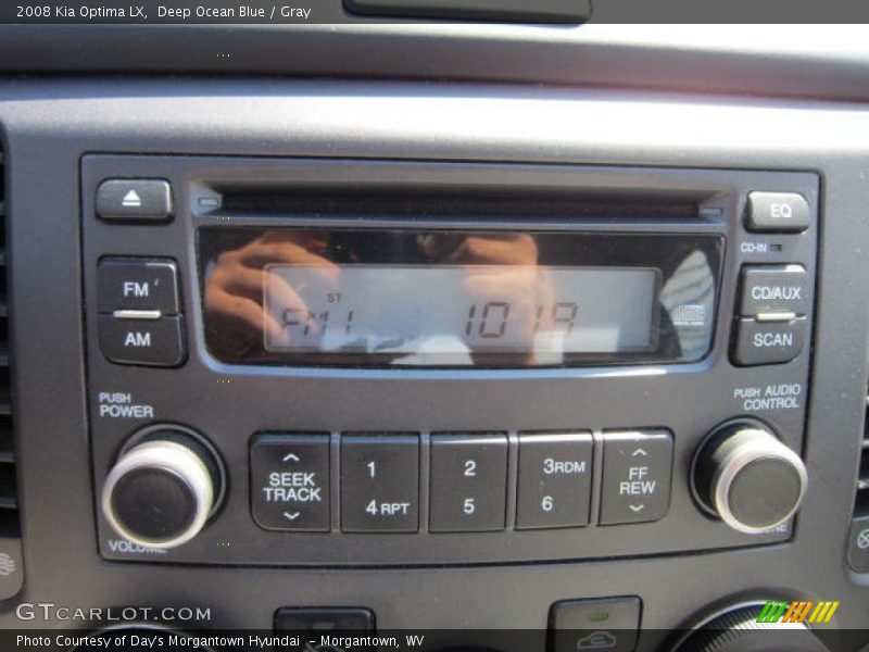 Deep Ocean Blue / Gray 2008 Kia Optima LX