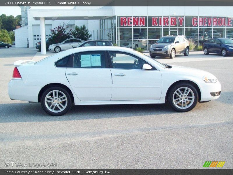 Summit White / Ebony 2011 Chevrolet Impala LTZ