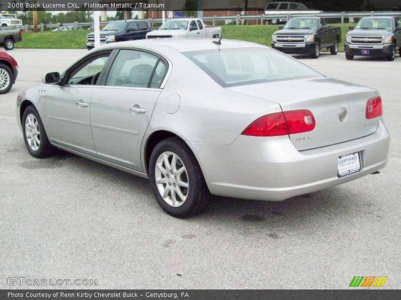 Platinum Metallic / Titanium 2008 Buick Lucerne CXL