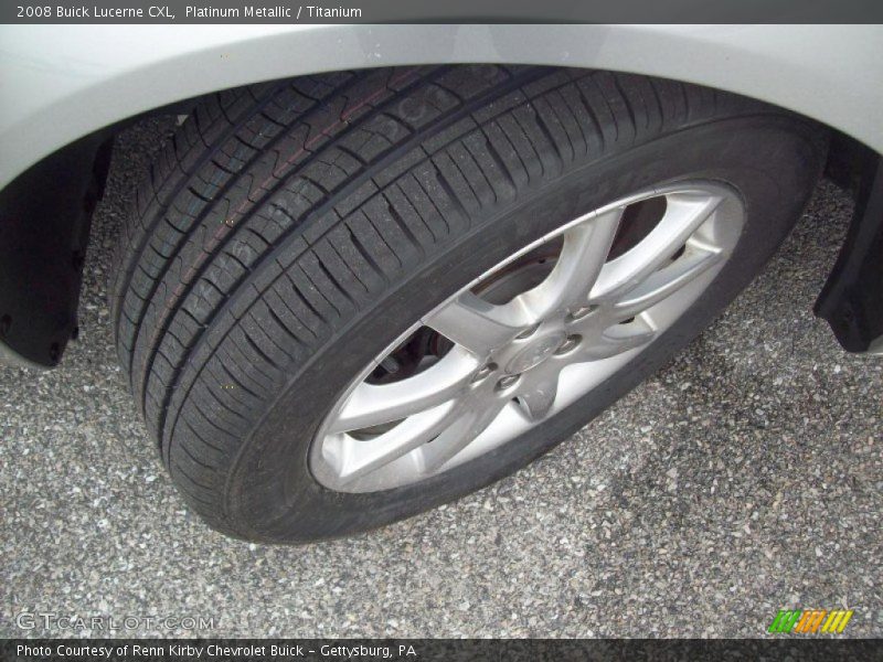 Platinum Metallic / Titanium 2008 Buick Lucerne CXL