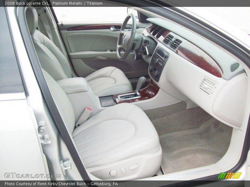 Platinum Metallic / Titanium 2008 Buick Lucerne CXL
