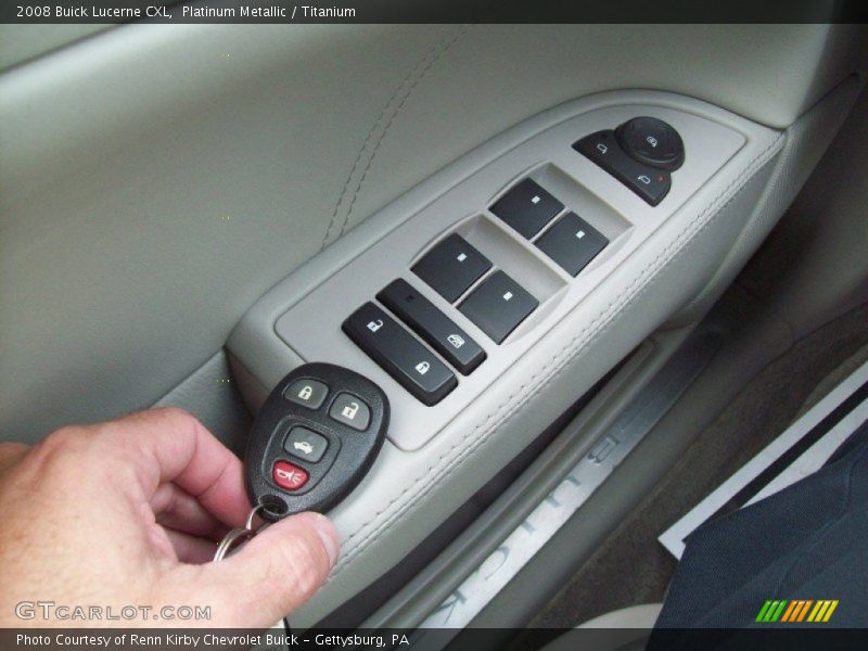 Platinum Metallic / Titanium 2008 Buick Lucerne CXL