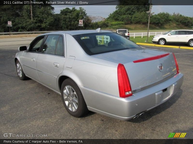 Radiant Silver Metallic / Ebony 2011 Cadillac DTS Premium