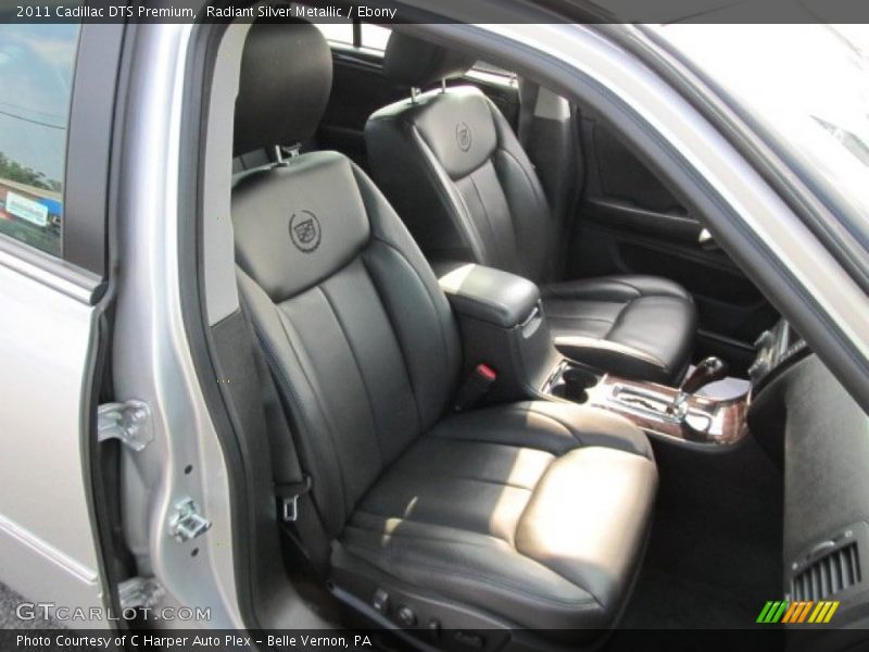 Radiant Silver Metallic / Ebony 2011 Cadillac DTS Premium