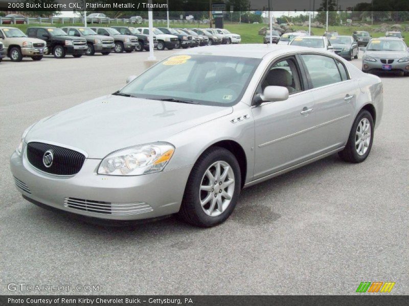 Platinum Metallic / Titanium 2008 Buick Lucerne CXL