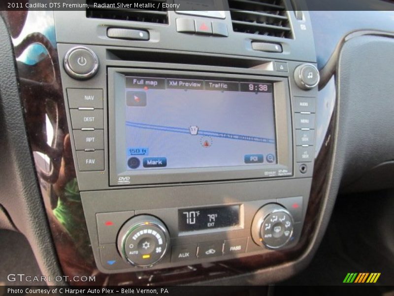 Radiant Silver Metallic / Ebony 2011 Cadillac DTS Premium