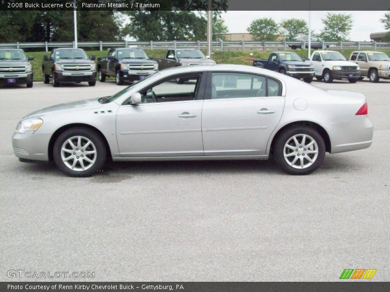 Platinum Metallic / Titanium 2008 Buick Lucerne CXL