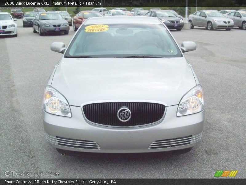 Platinum Metallic / Titanium 2008 Buick Lucerne CXL