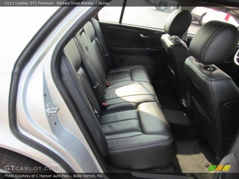 Radiant Silver Metallic / Ebony 2011 Cadillac DTS Premium