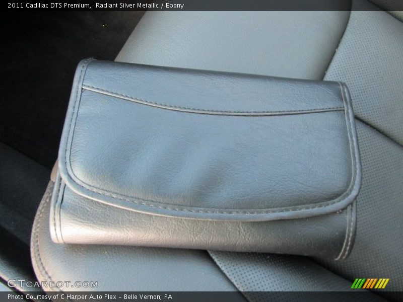 Radiant Silver Metallic / Ebony 2011 Cadillac DTS Premium