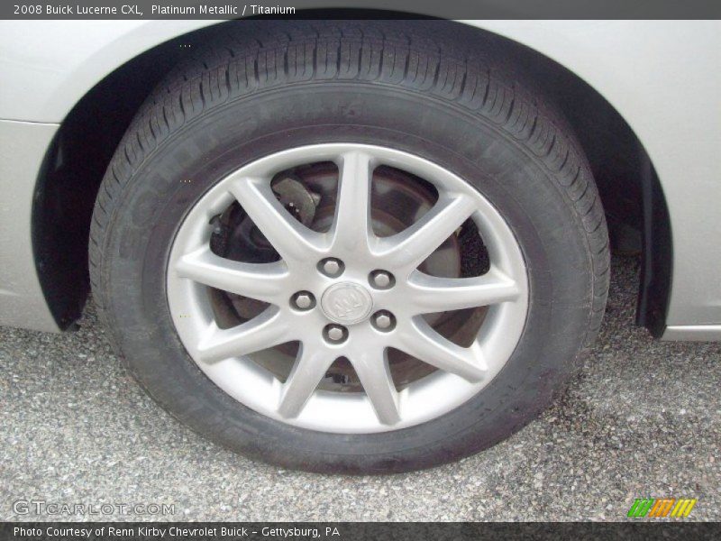 Platinum Metallic / Titanium 2008 Buick Lucerne CXL
