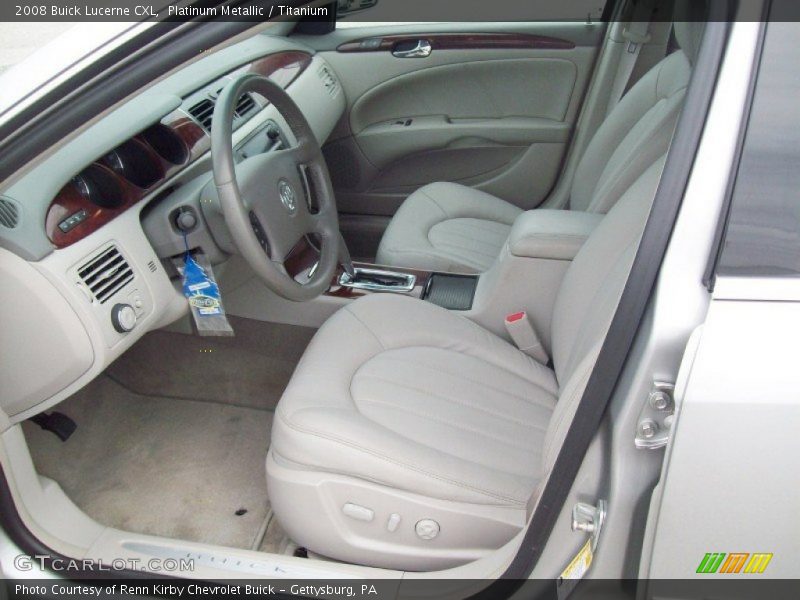 Platinum Metallic / Titanium 2008 Buick Lucerne CXL