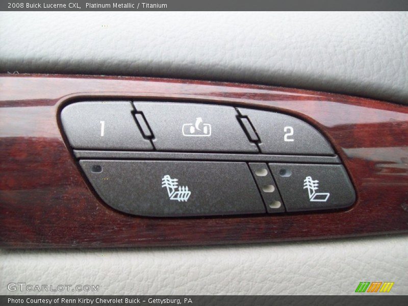 Platinum Metallic / Titanium 2008 Buick Lucerne CXL