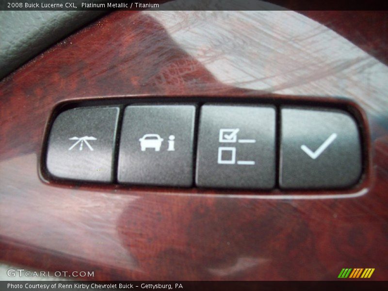 Platinum Metallic / Titanium 2008 Buick Lucerne CXL