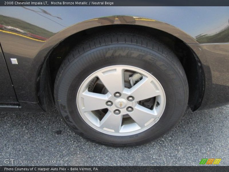 Mocha Bronze Metallic / Neutral Beige 2008 Chevrolet Impala LT