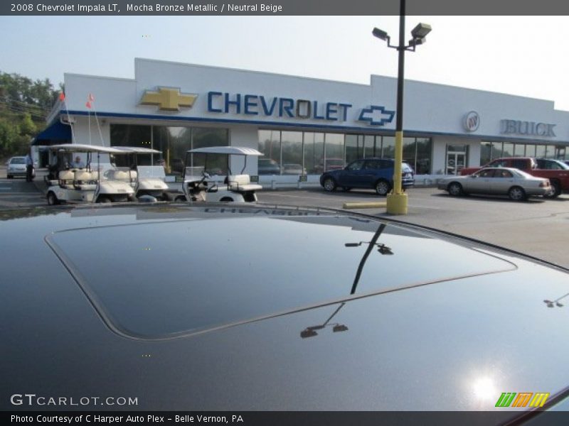 Mocha Bronze Metallic / Neutral Beige 2008 Chevrolet Impala LT