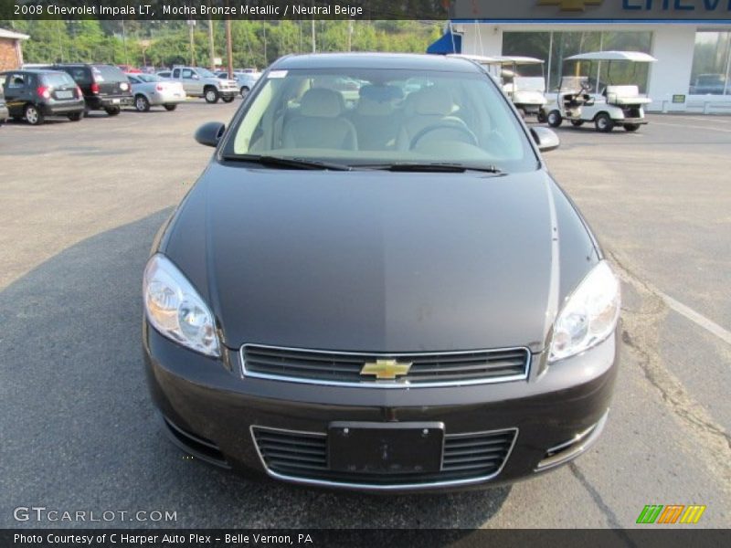 Mocha Bronze Metallic / Neutral Beige 2008 Chevrolet Impala LT