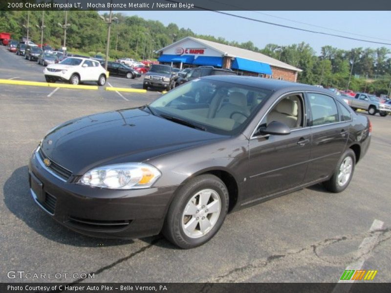 Mocha Bronze Metallic / Neutral Beige 2008 Chevrolet Impala LT
