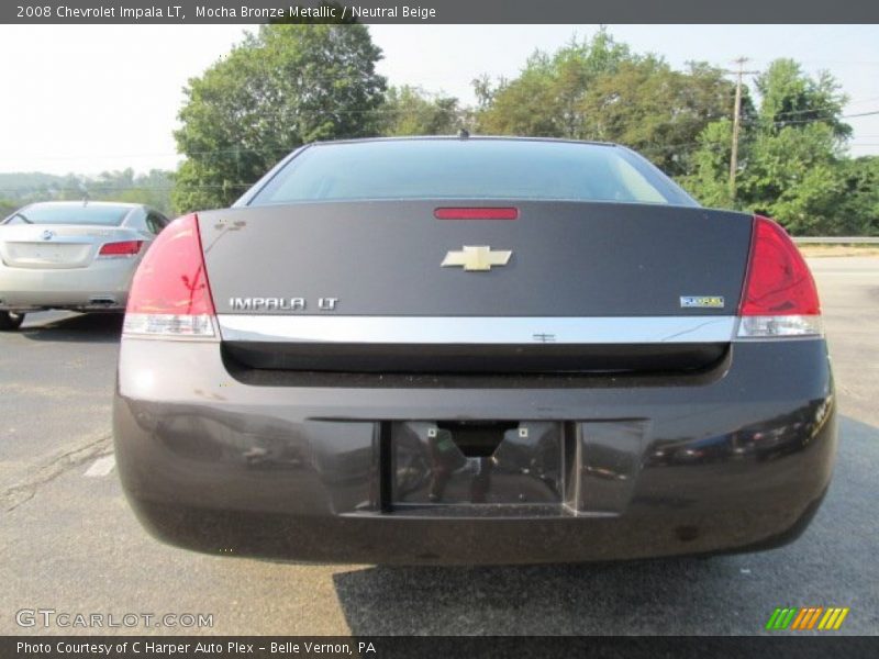 Mocha Bronze Metallic / Neutral Beige 2008 Chevrolet Impala LT