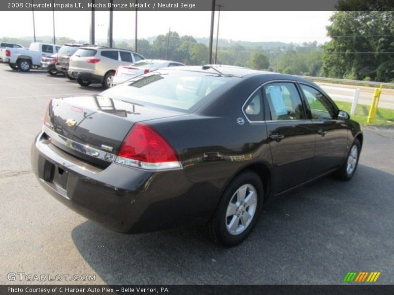 Mocha Bronze Metallic / Neutral Beige 2008 Chevrolet Impala LT