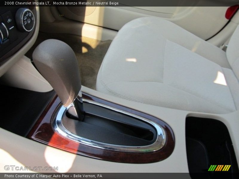 Mocha Bronze Metallic / Neutral Beige 2008 Chevrolet Impala LT