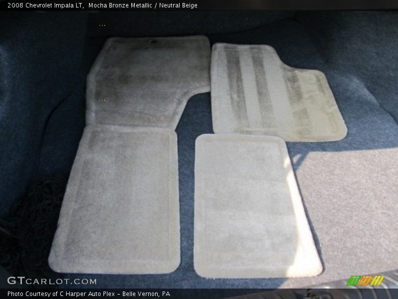 Mocha Bronze Metallic / Neutral Beige 2008 Chevrolet Impala LT